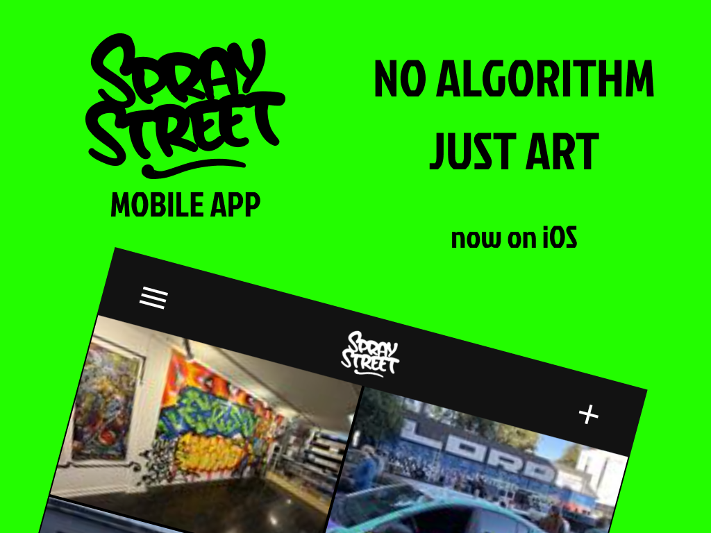 SprayStreet now in the appstore